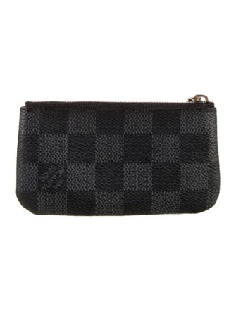 Louis Vuitton 2020 Damier Graphite Pattern Key Holder