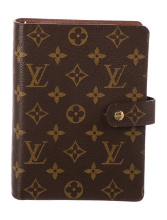 Louis Vuitton Monogram Medium Ring Agenda Cover