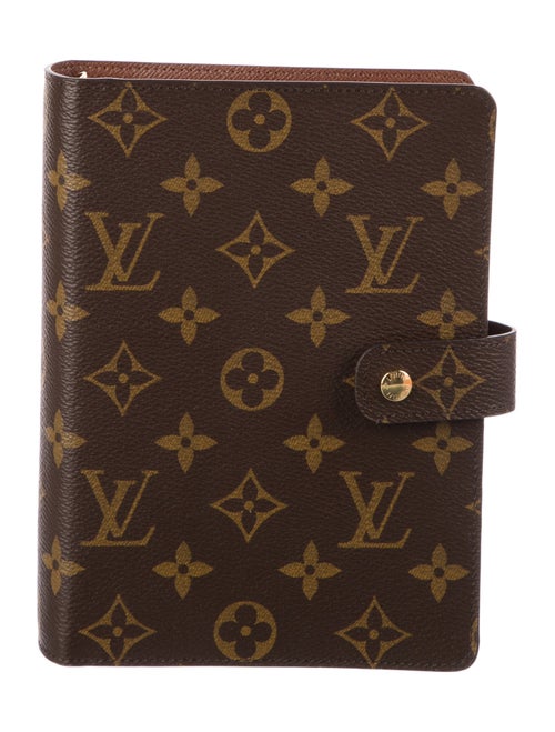 Louis Vuitton Monogram Medium Ring Agenda Cover