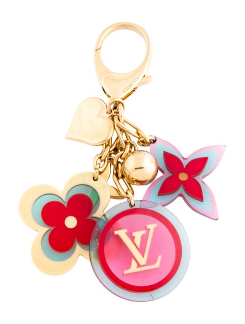 Louis Vuitton Bijou Candy Fleurs Key Holder and Bag Charm