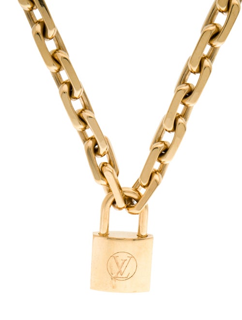 Louis Vuitton LV Cadenas Edge Necklace