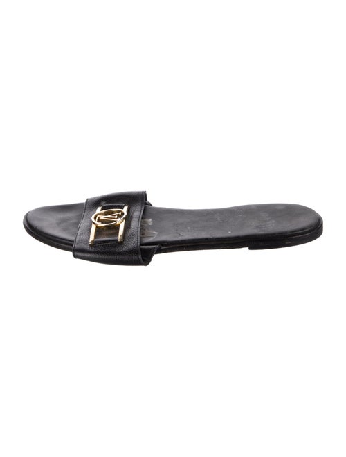 Louis Vuitton Leather Slides