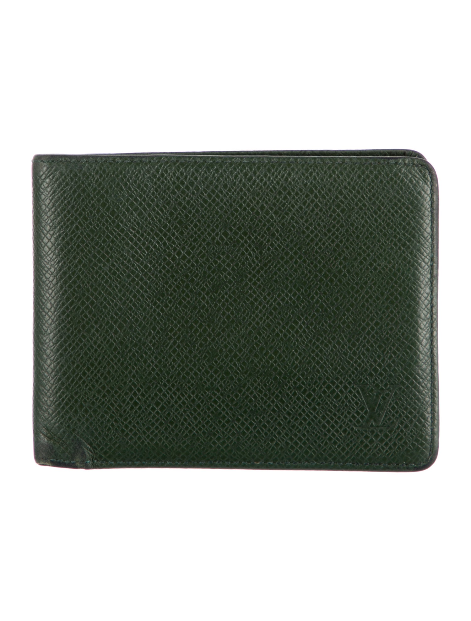 Louis Vuitton Taiga Leather Bifold Wallet