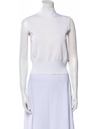 Louis Vuitton 2015 Mock Neck Crop Top