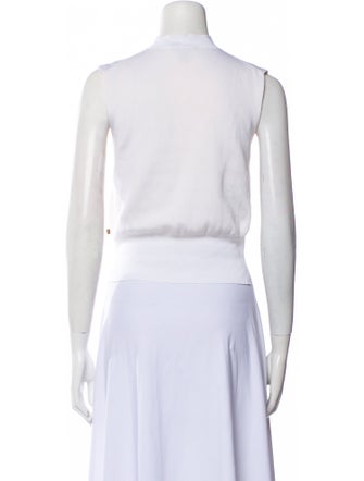 Louis Vuitton 2015 Mock Neck Crop Top