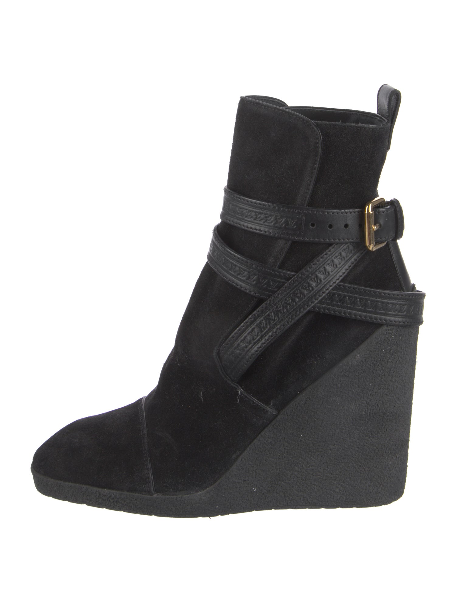 Louis Vuitton Suede Boots