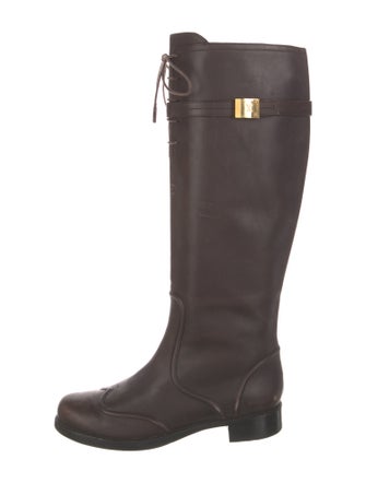 Louis Vuitton Leather Riding Boots