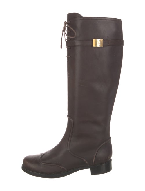 Louis Vuitton Leather Riding Boots