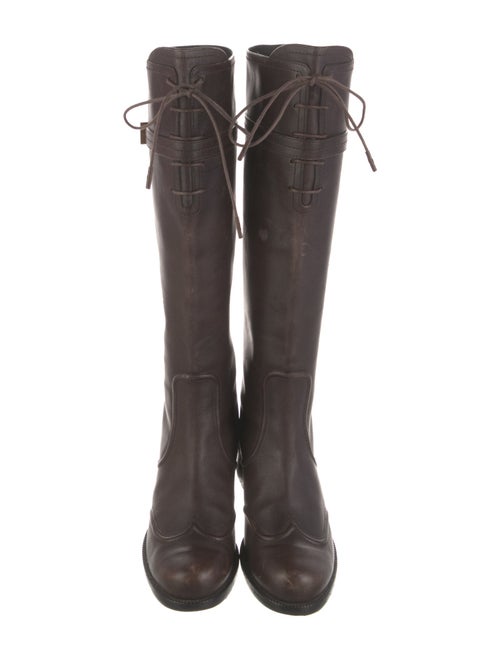 Louis Vuitton Leather Riding Boots