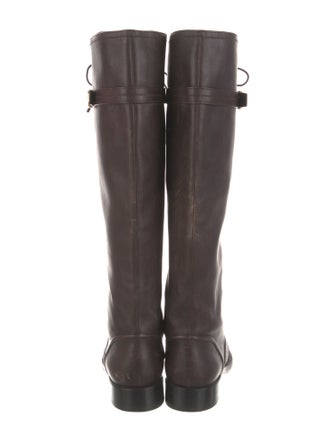 Louis Vuitton Leather Riding Boots