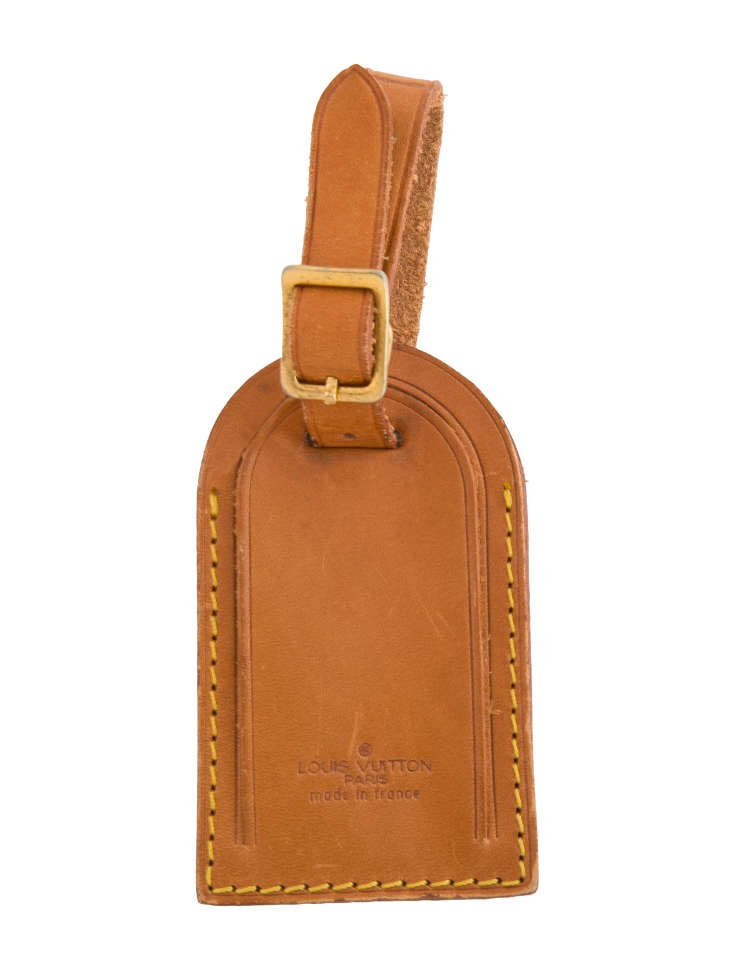 Louis Vuitton Vachetta Luggage Tag