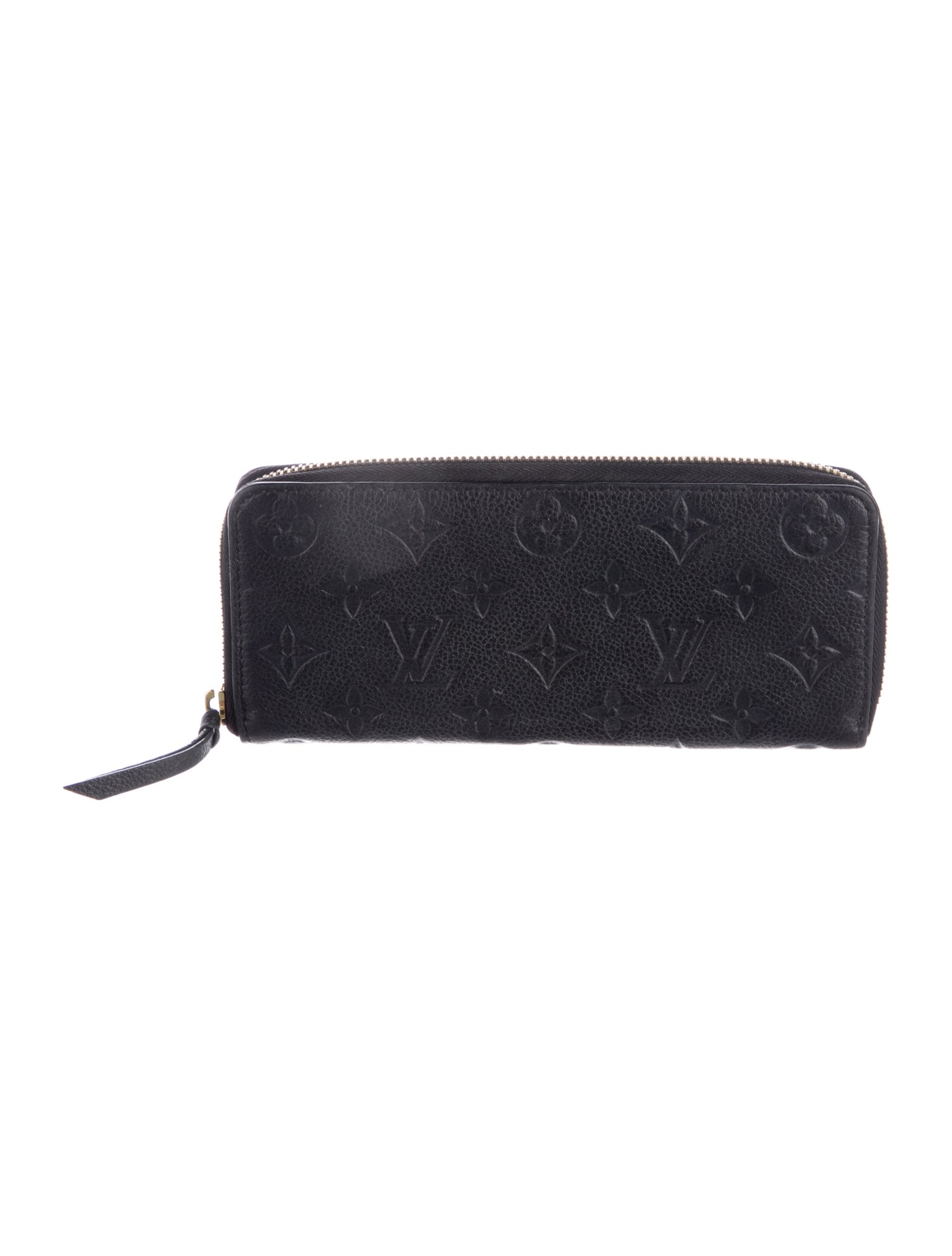 Louis Vuitton LV Monogram Empreinte Leather Zippy Wallet
