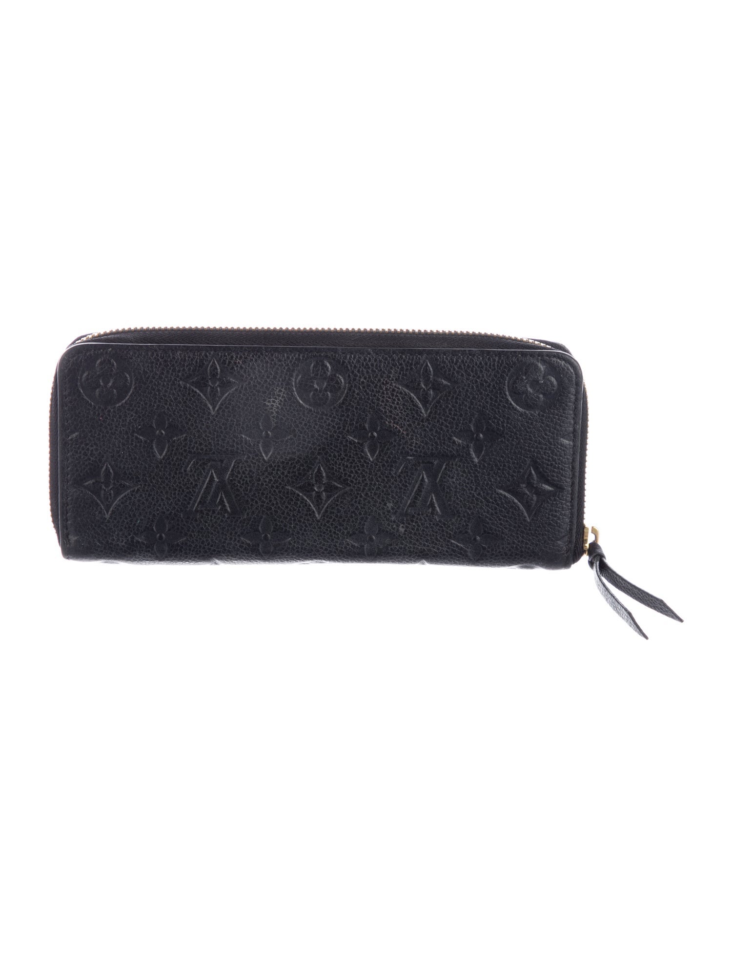 Louis Vuitton LV Monogram Empreinte Leather Zippy Wallet