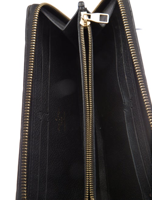 Louis Vuitton LV Monogram Empreinte Leather Zippy Wallet