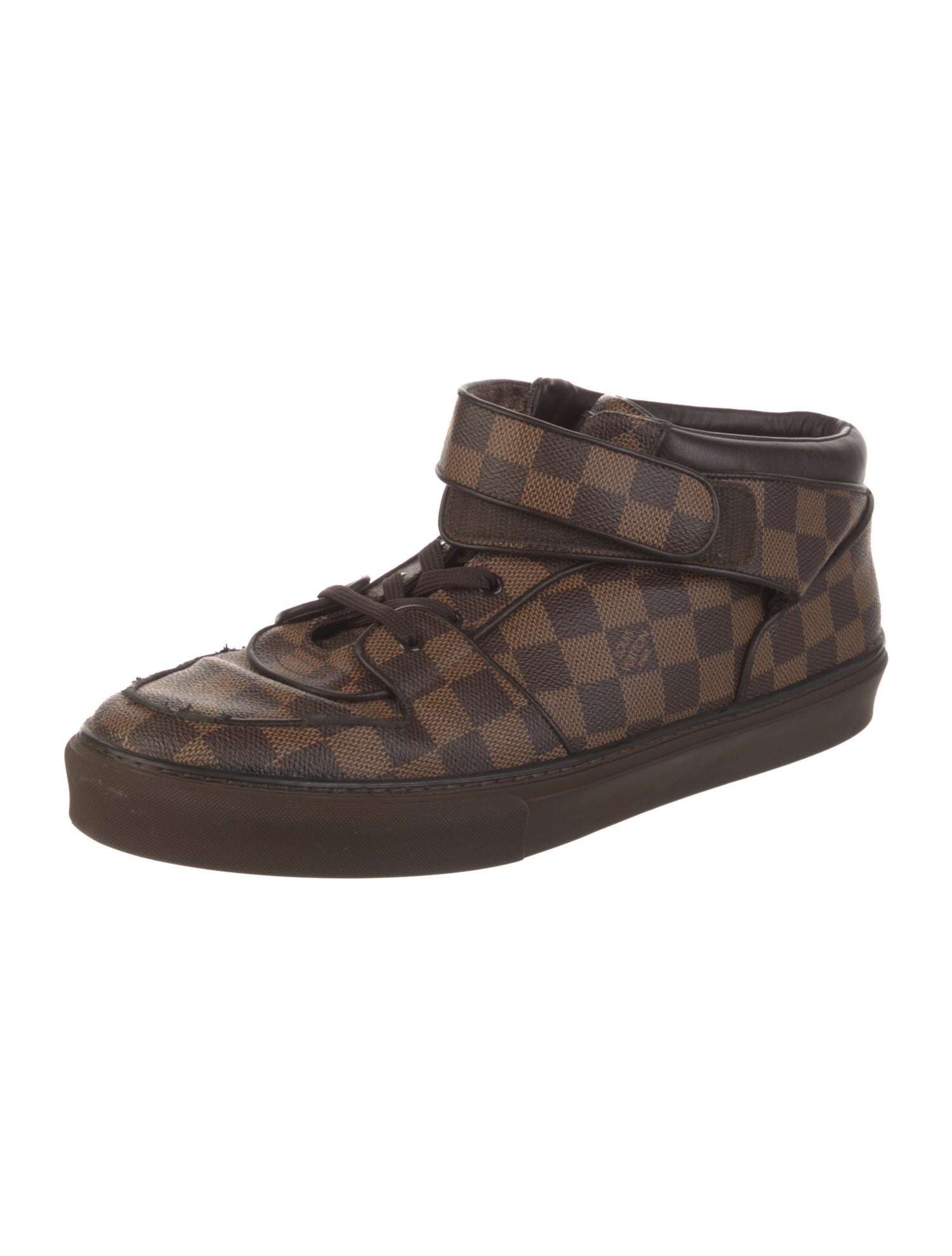 Louis Vuitton Damier Ebene Pattern Sneakers