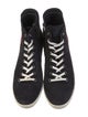Louis Vuitton Suede Embroidered Accent Sneakers
