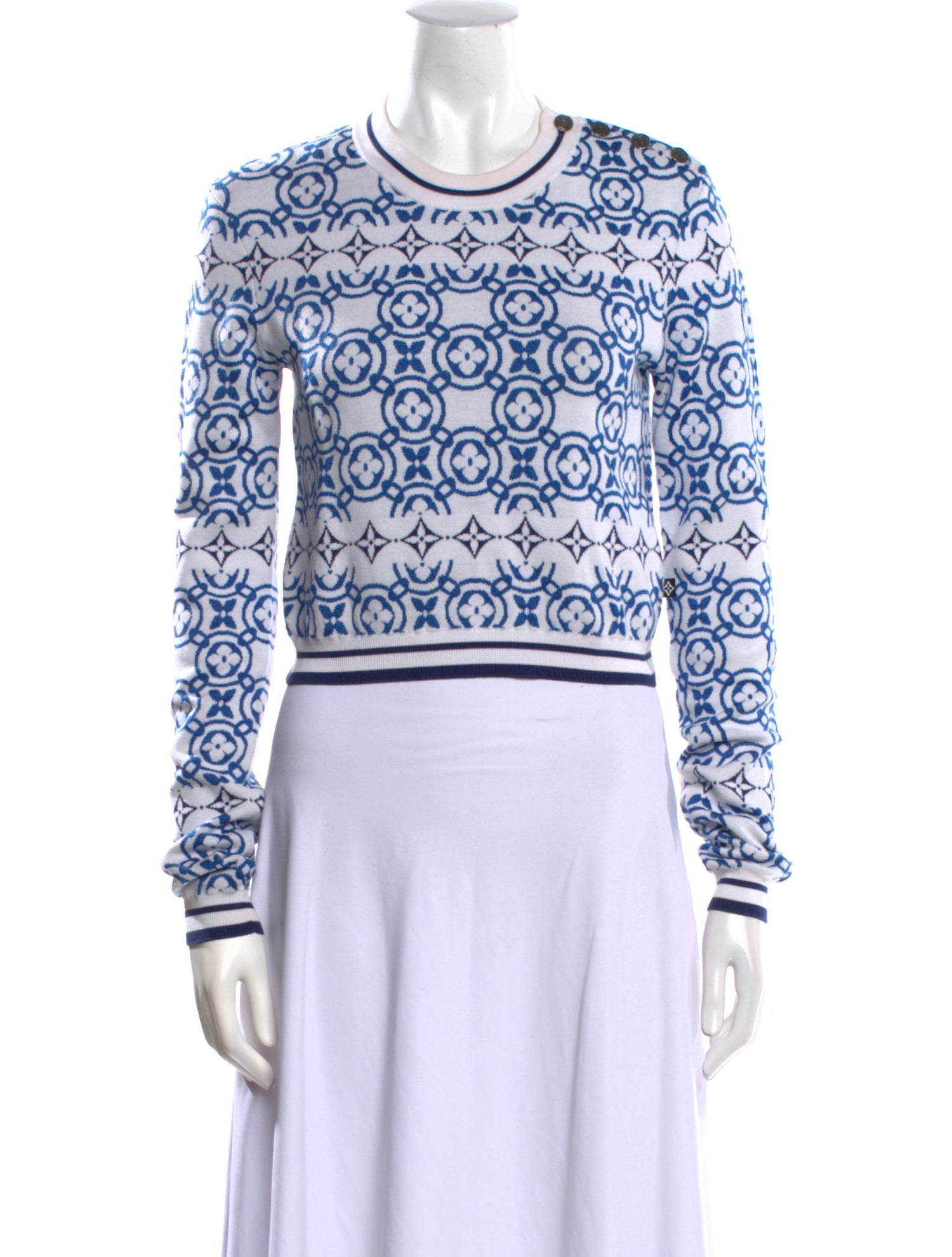 Louis Vuitton 2023 Printed Sweater