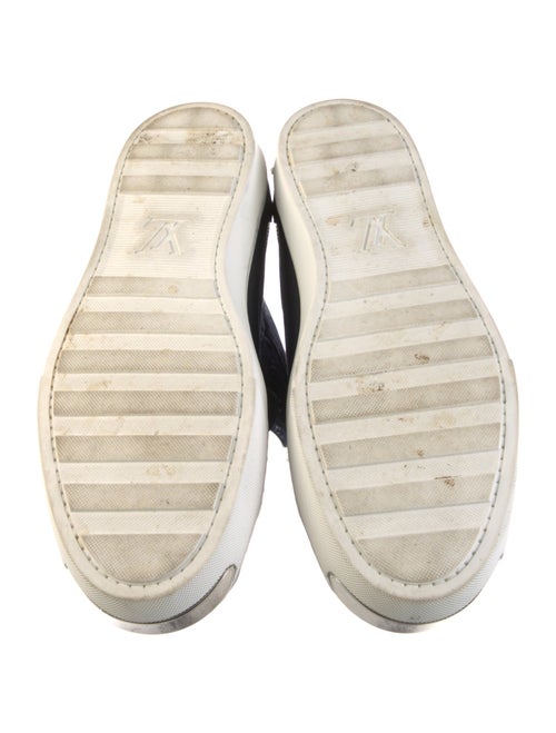 Louis Vuitton Plaid Print Sneakers