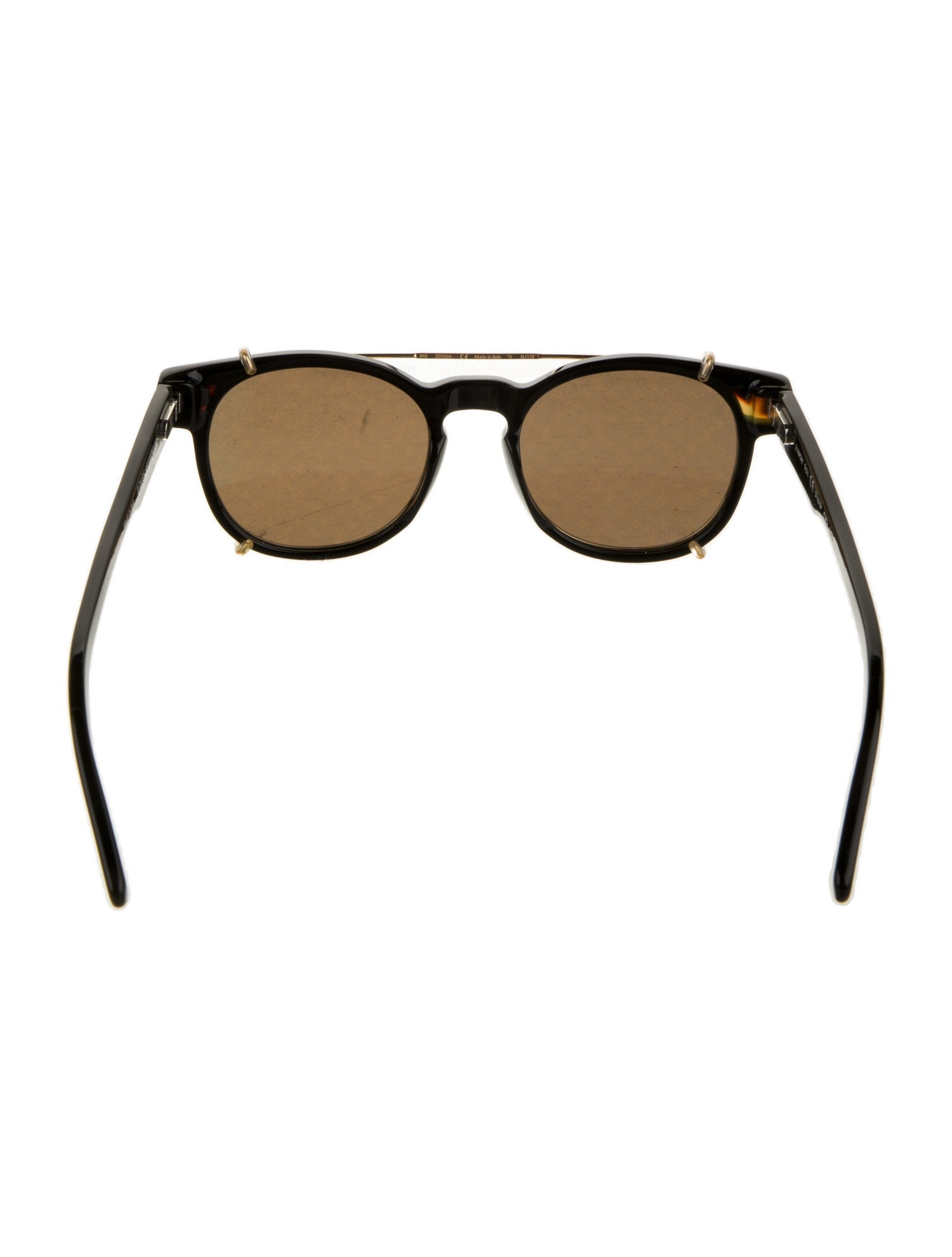 Louis Vuitton Monogram Pattern Round Eyeglasses