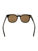 Louis Vuitton Monogram Pattern Round Eyeglasses