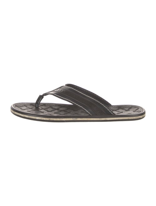 Louis Vuitton LV Monogram Rubber Flip Flops