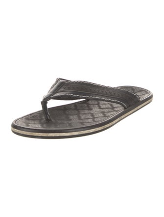 Louis Vuitton LV Monogram Rubber Flip Flops