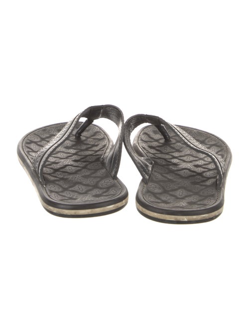 Louis Vuitton LV Monogram Rubber Flip Flops