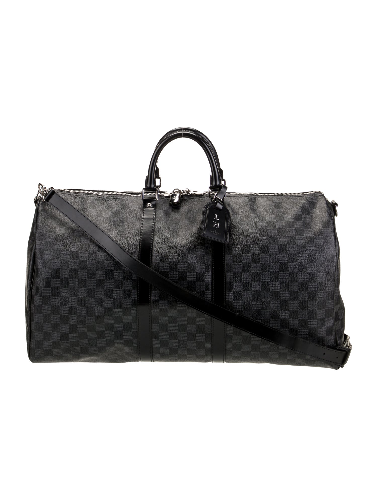 Louis Vuitton Damier Graphite Keepall Bandouliere 55