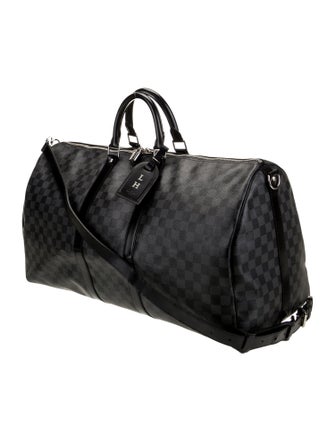 Louis Vuitton Damier Graphite Keepall Bandouliere 55