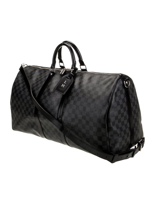 Louis Vuitton Damier Graphite Keepall Bandouliere 55