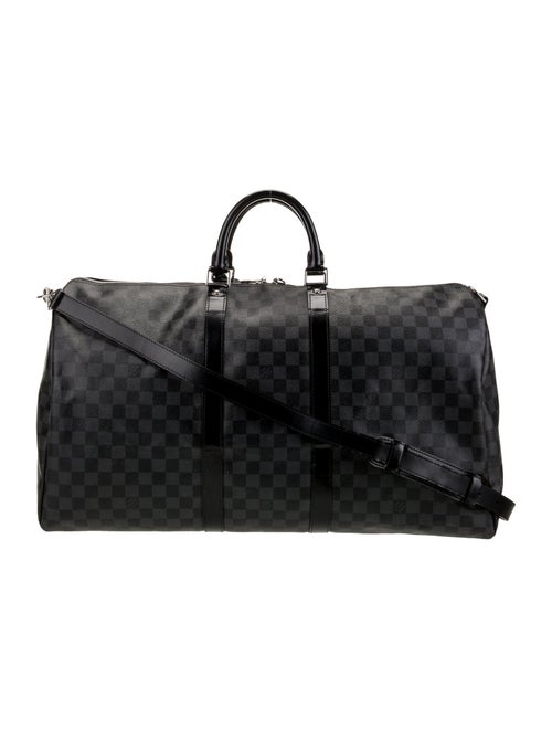 Louis Vuitton Damier Graphite Keepall Bandouliere 55