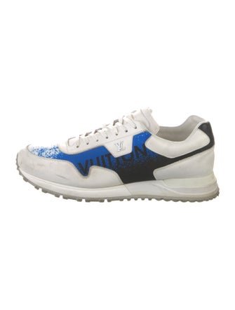 Louis Vuitton Leather Printed Sneakers