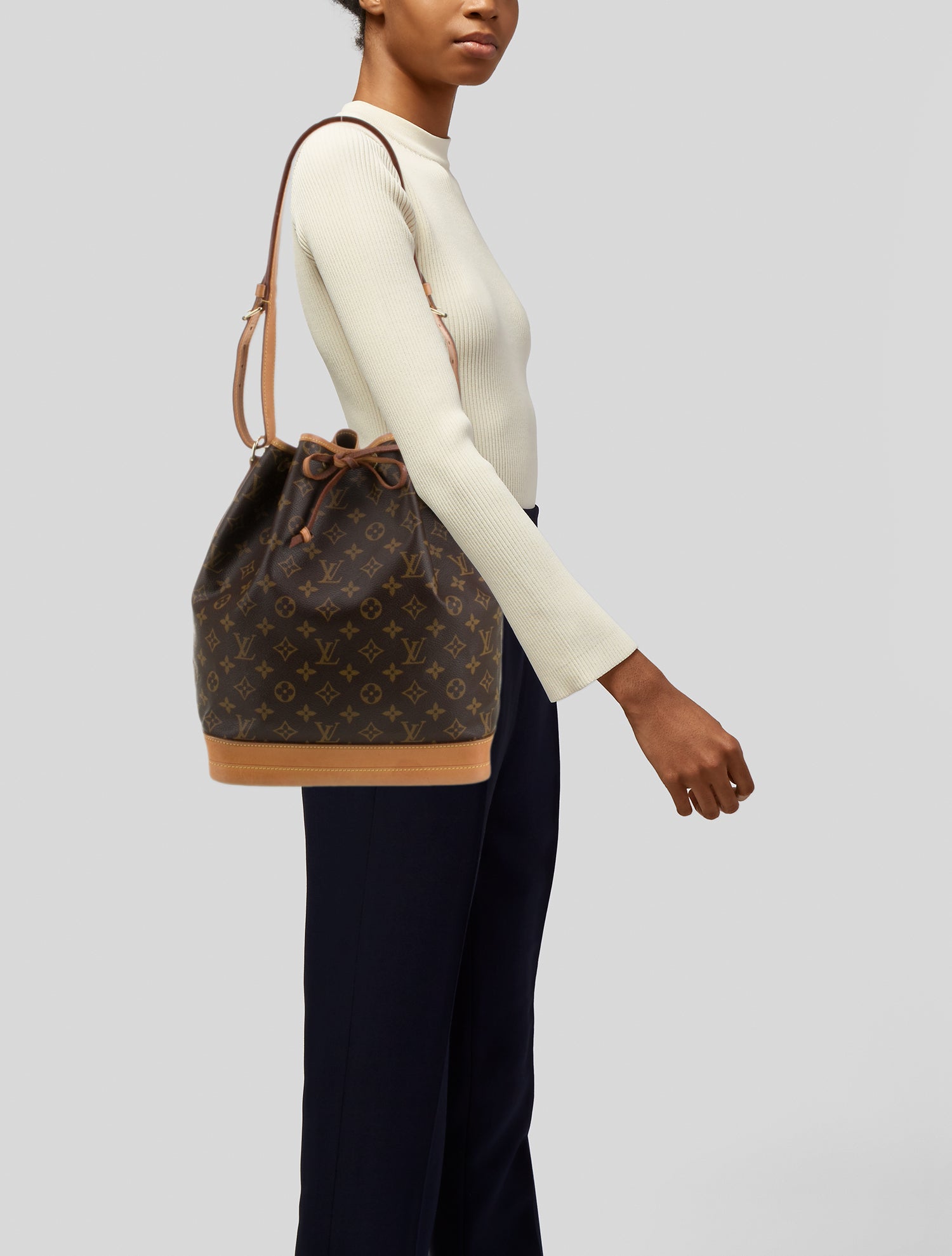 Louis Vuitton LV Monogram Bucket Bag Vintage