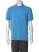 Louis Vuitton 2021 Damier Azur Pattern Polo Shirt