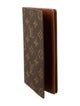 Louis Vuitton 1990 LV Monogram Checkbook Holder