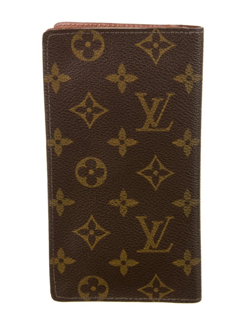 Louis Vuitton 1990 LV Monogram Checkbook Holder
