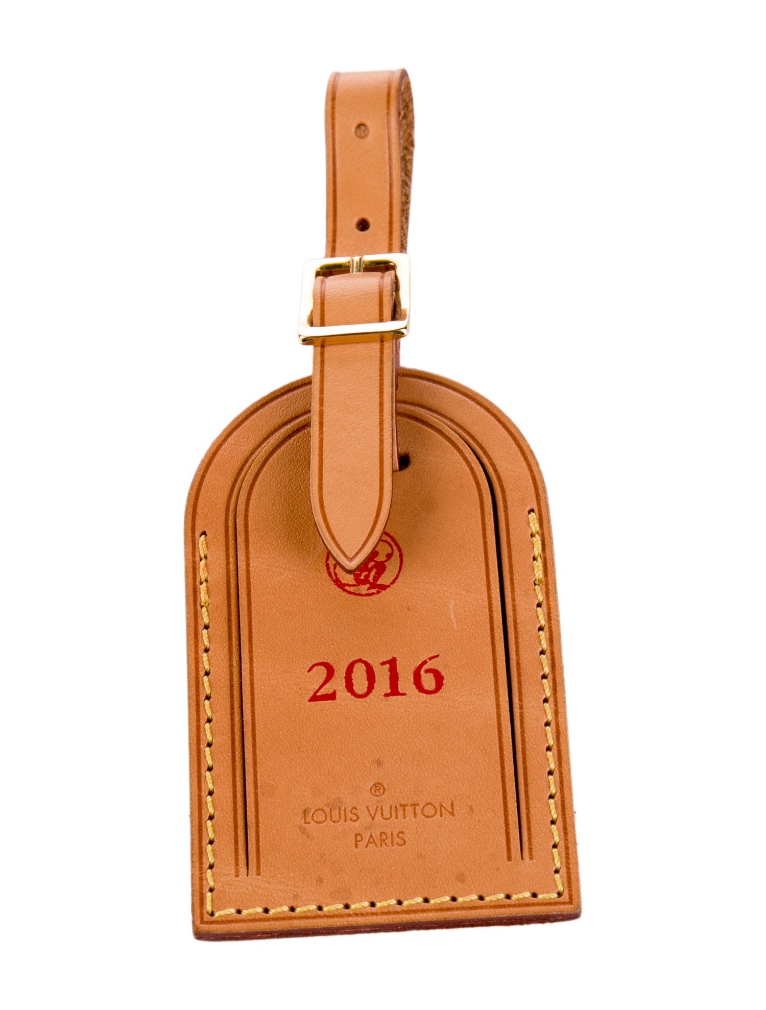 Louis Vuitton Vachetta Year of the Monkey Luggage Tag