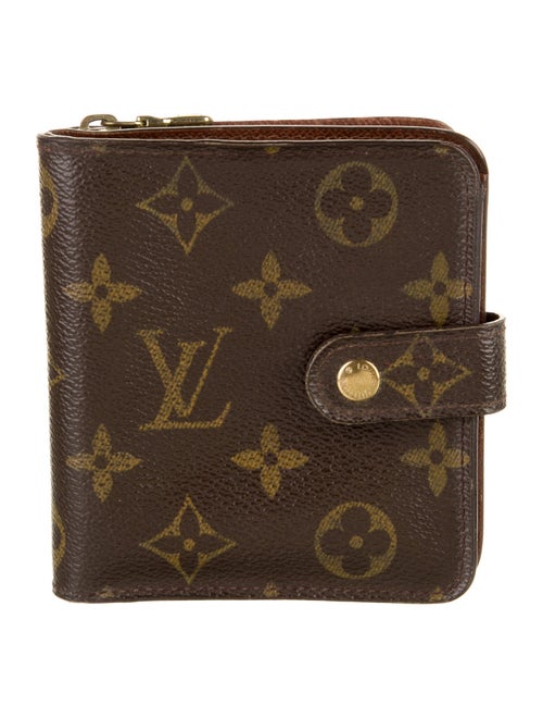 Louis Vuitton 2002 LV Monogram Zippy Compact Wallet