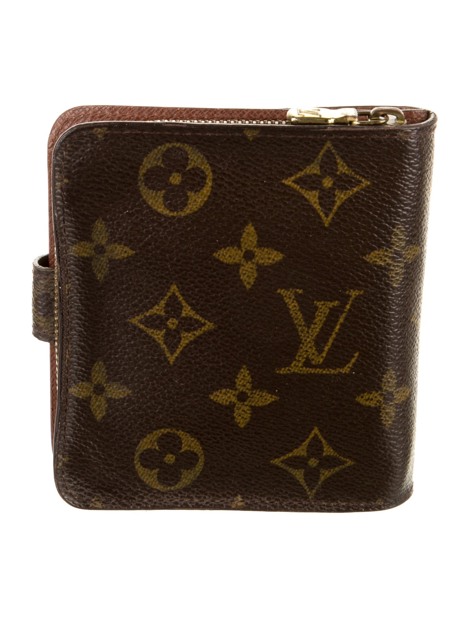 Louis Vuitton 2002 LV Monogram Zippy Compact Wallet