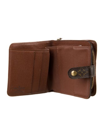 Louis Vuitton 2002 LV Monogram Zippy Compact Wallet