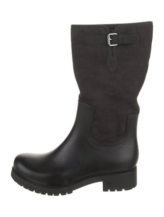 Louis Vuitton Damier Infini Leather Boots