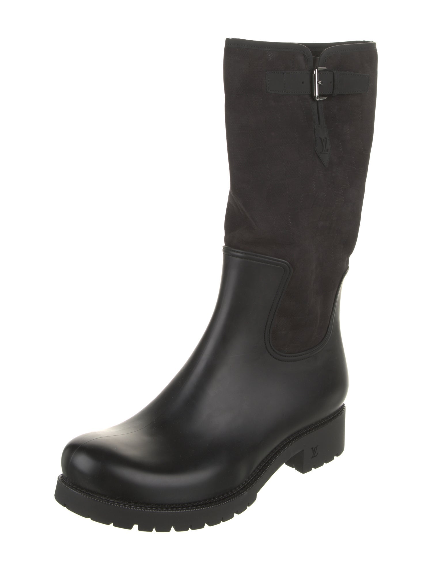 Louis Vuitton Damier Infini Leather Boots