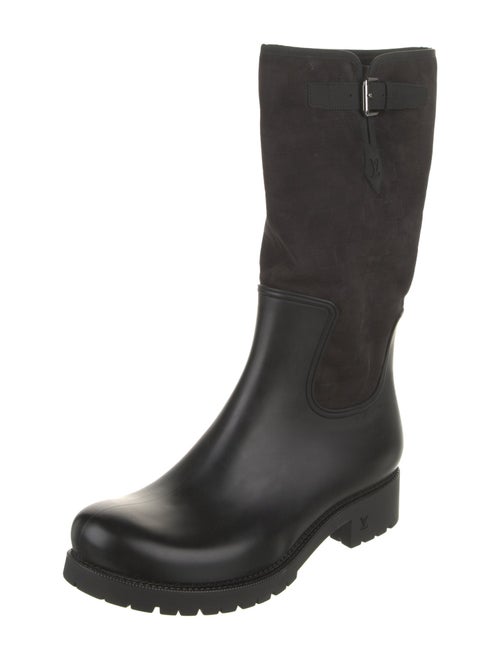 Louis Vuitton Damier Infini Leather Boots