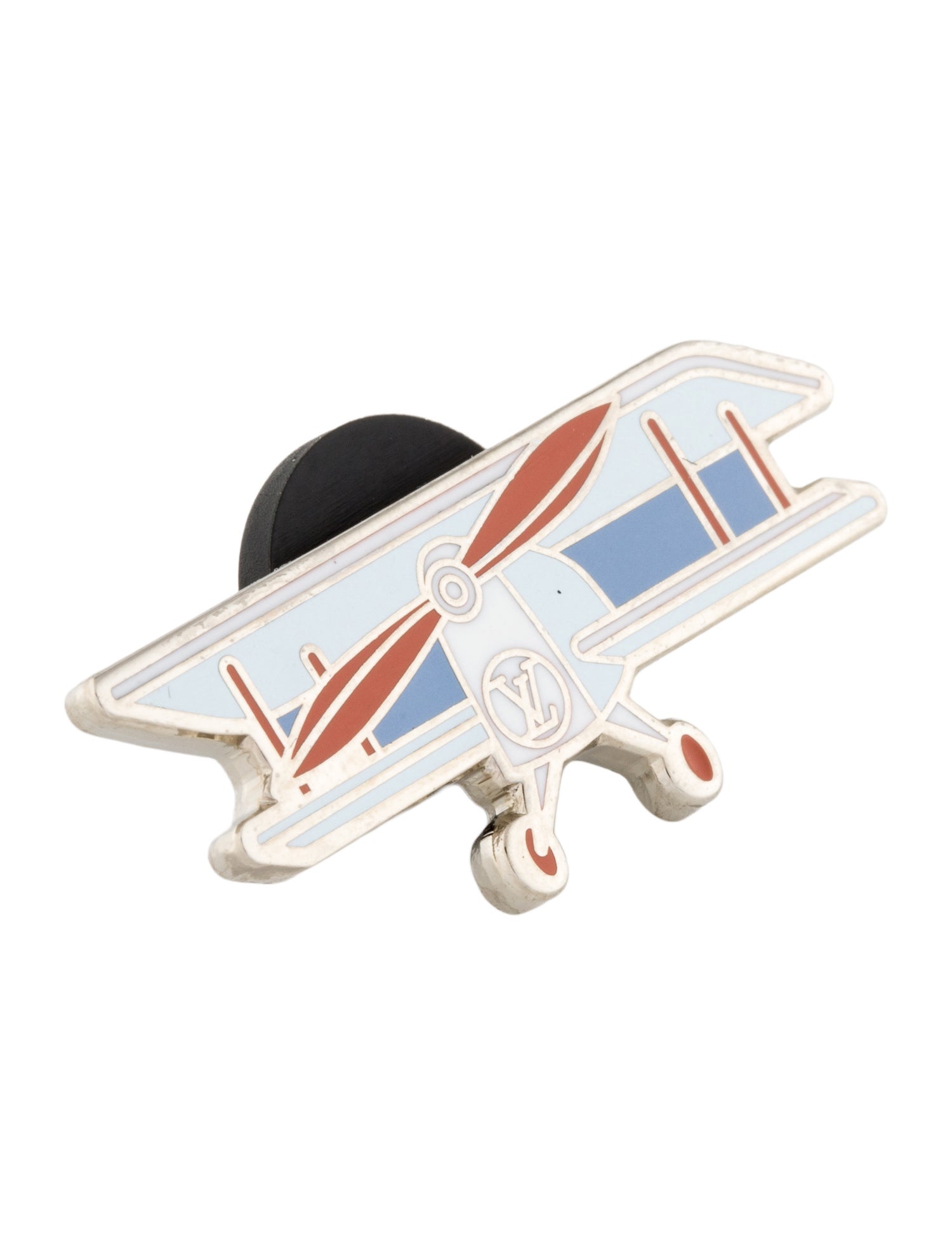 Louis Vuitton x PinTrill Airplane Lapel Pin