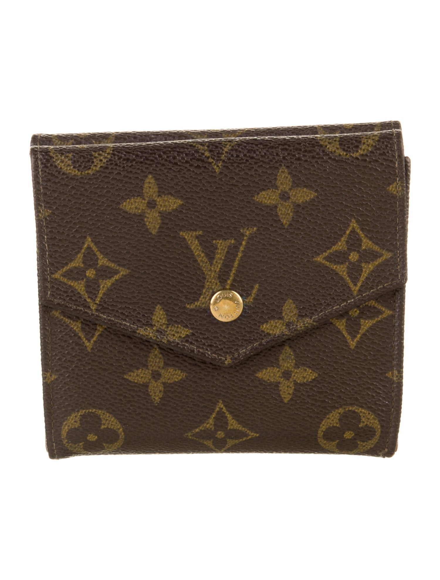 Louis Vuitton 1991 LV Monogram Compact Wallet
