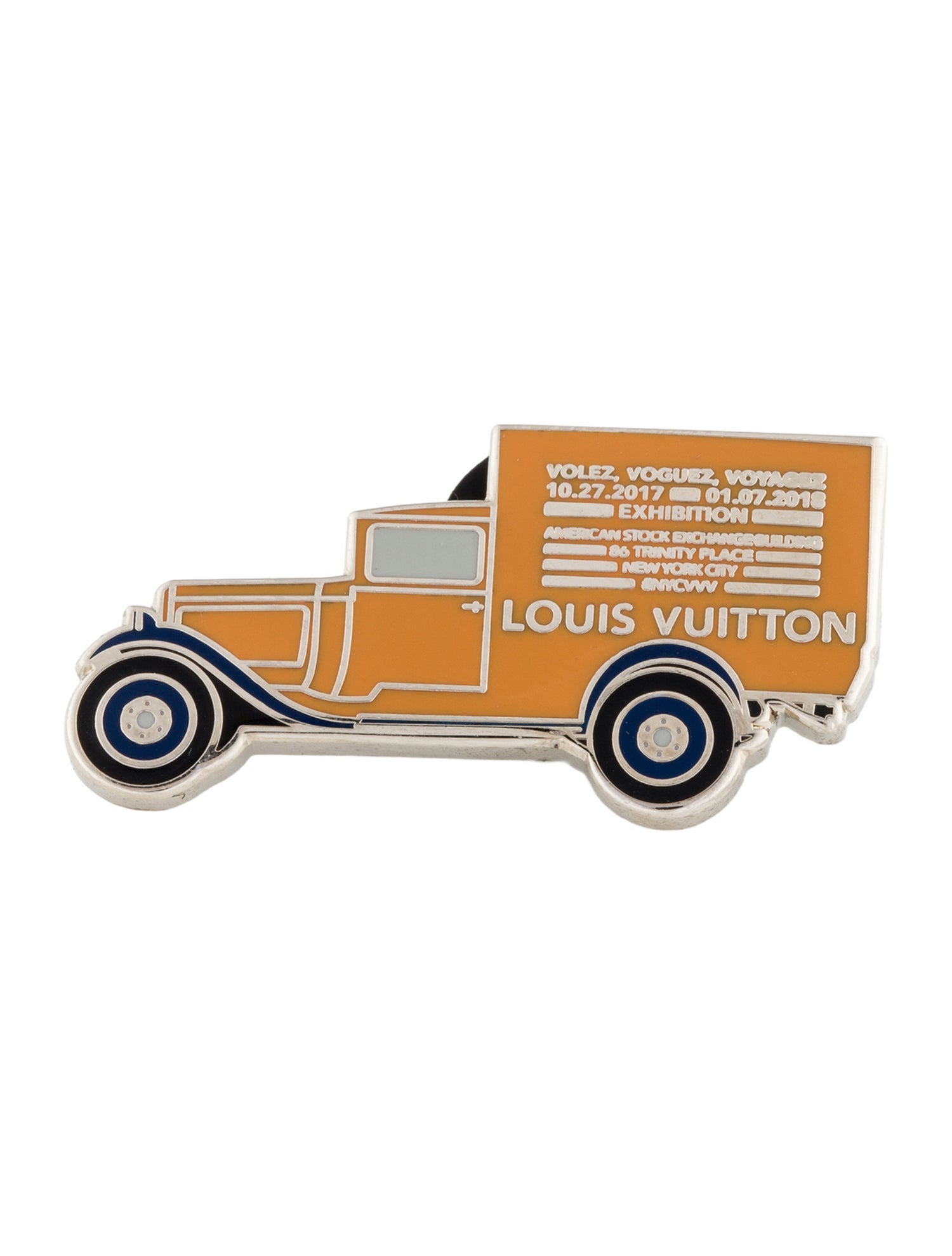 Louis Vuitton x PinTrill VVV Truck Lapel Pin