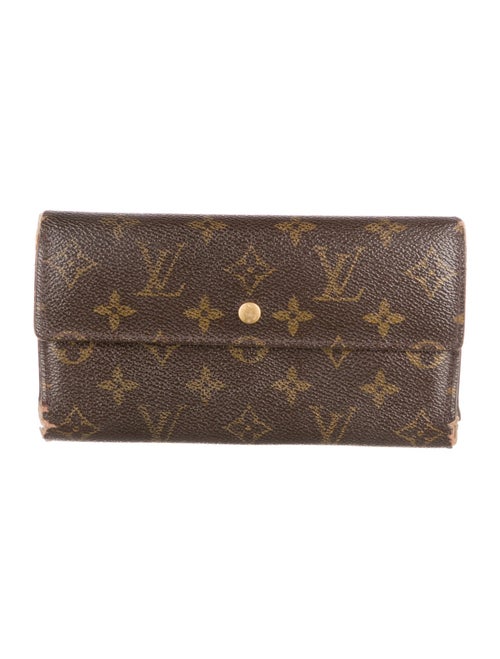 Louis Vuitton 2002 LV Monogram Sarah Wallet