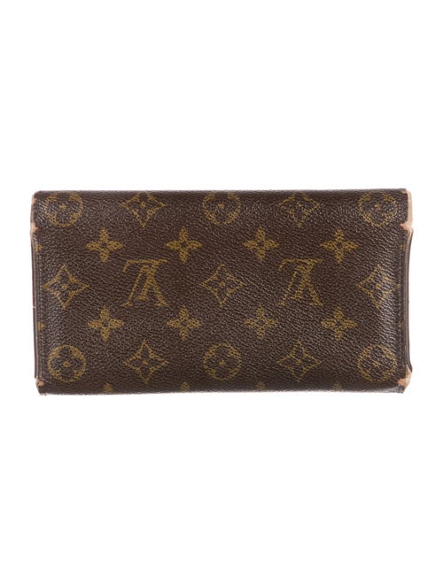 Louis Vuitton 2002 LV Monogram Sarah Wallet
