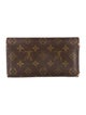 Louis Vuitton 2002 LV Monogram Sarah Wallet