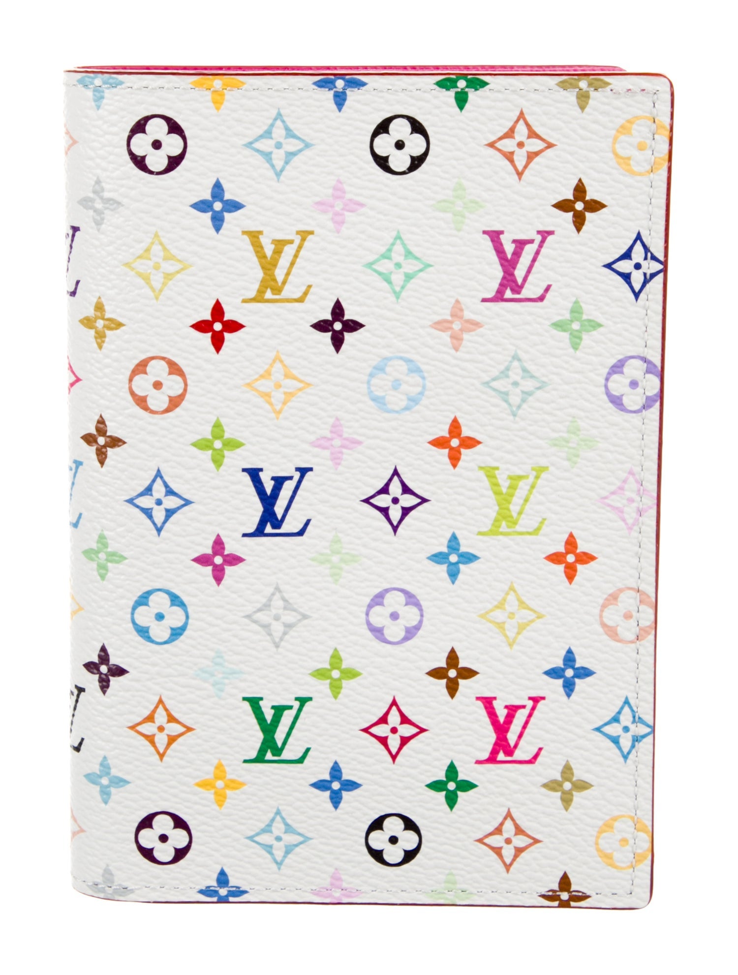 Louis Vuitton x Takashi Murakami Multicolor Monogram Passport Holder